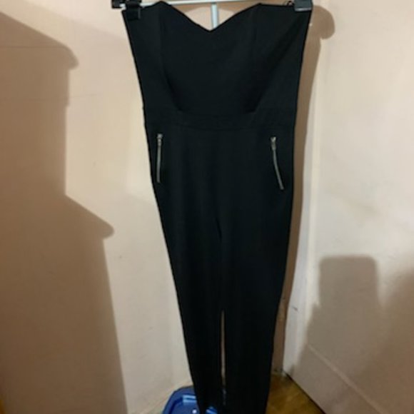 Strapless Jumpsuit With Metal Boning for Support - Picture 4 of 10